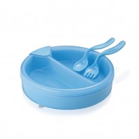 BABELITO PLATO TERMICO + CUBIERTOS