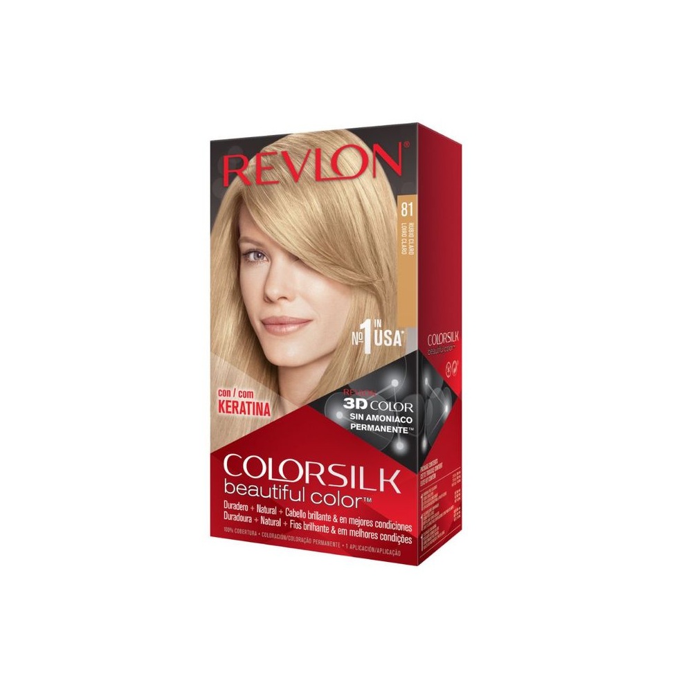 COLORSILK TINTURA KIT 81 RUBIO CLARO