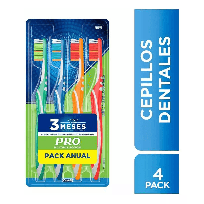 Pro Cepillo De Dientes Multiple Acción 4 Piezas