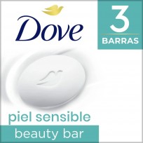 DOVE JABON 3X90 PIEL SENSIBLE 