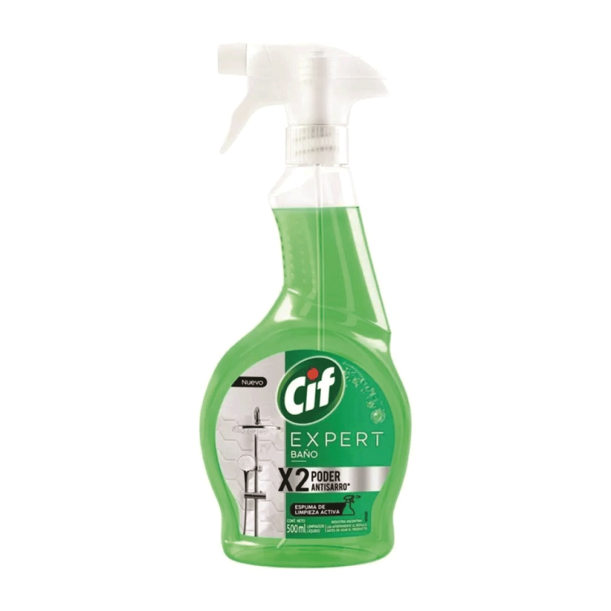 CIF EXPERT BAÑO GATILLO X 500 ML PODER ANTISARRO