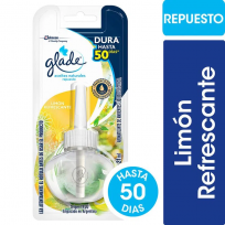 GLADE ACEITES NATURALES AROMATIZADOR REPUESTO LIMON 