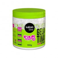 SALON LINE GELATINA GEL CAPILAR FIJACIÓN TOTAL X550G