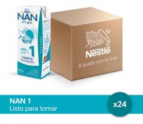 NAN 1 OPTIPRO LECHE INFANTIL LISTA PARA TOMAR BRICK X 190 ML