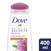 DOVE SHAMPOO X400 RITUAL DE CRECIMIENTO 