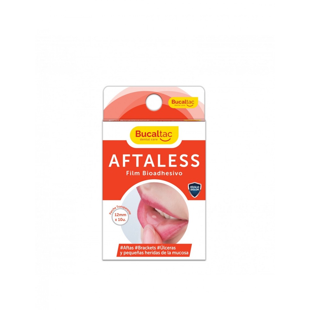BUCAL TAC AFTALESS X10 POUCHES