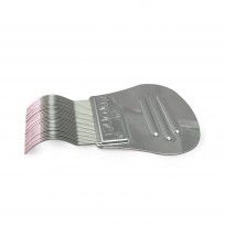 CORONET PEINE METAL CURVO 