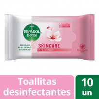 ESPADOL TOALLAS ANTIBACTERIALES SKINCARE X10U