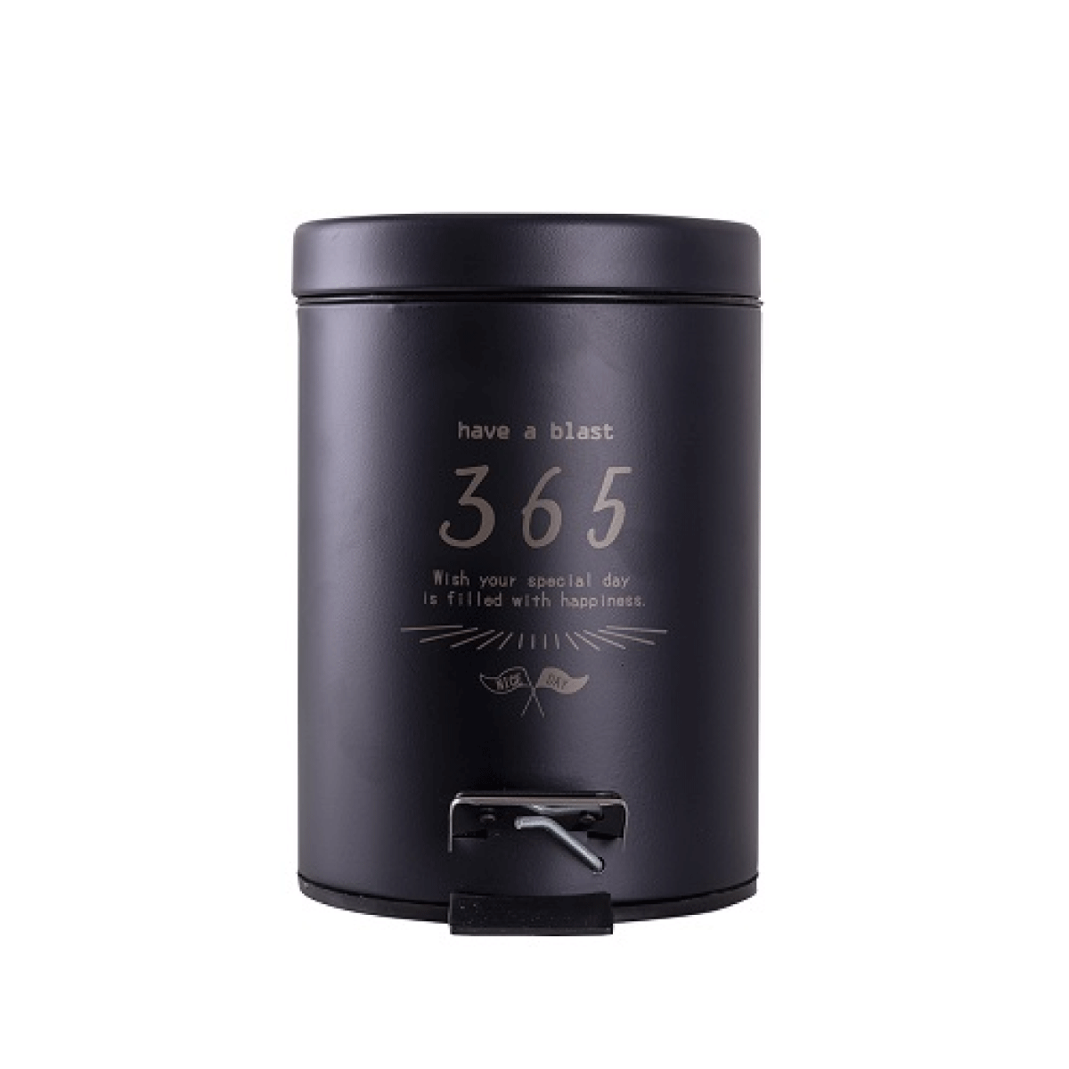 BUNGUIS SET ESCOBILLA DE BAÑO+TACHO 365 NEGRO