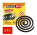 MOSQUITO STOP ESPIRALES X10U. 