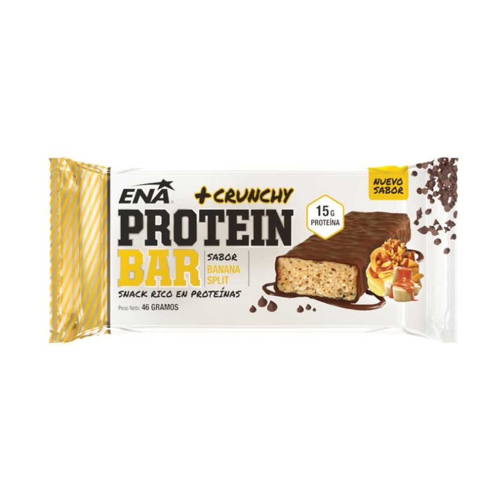 ENA PROTEIN BAR BANANA CRUNCHY X46G