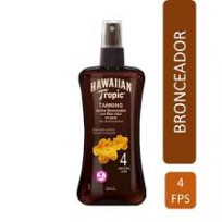 HAWAIIAN TROPIC ACEITE BRONCEADOR SPF4 X240 
