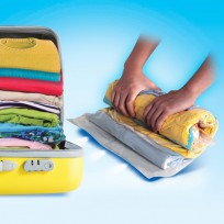 BOLZIP® BOLSAS HERMÉTICAS COMPRESSOR VIAJE MEDIANA
