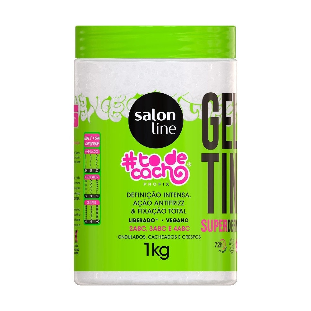 SALON LINE GELATINA GEL CAPILAR SUPER DEFINICION X1KG