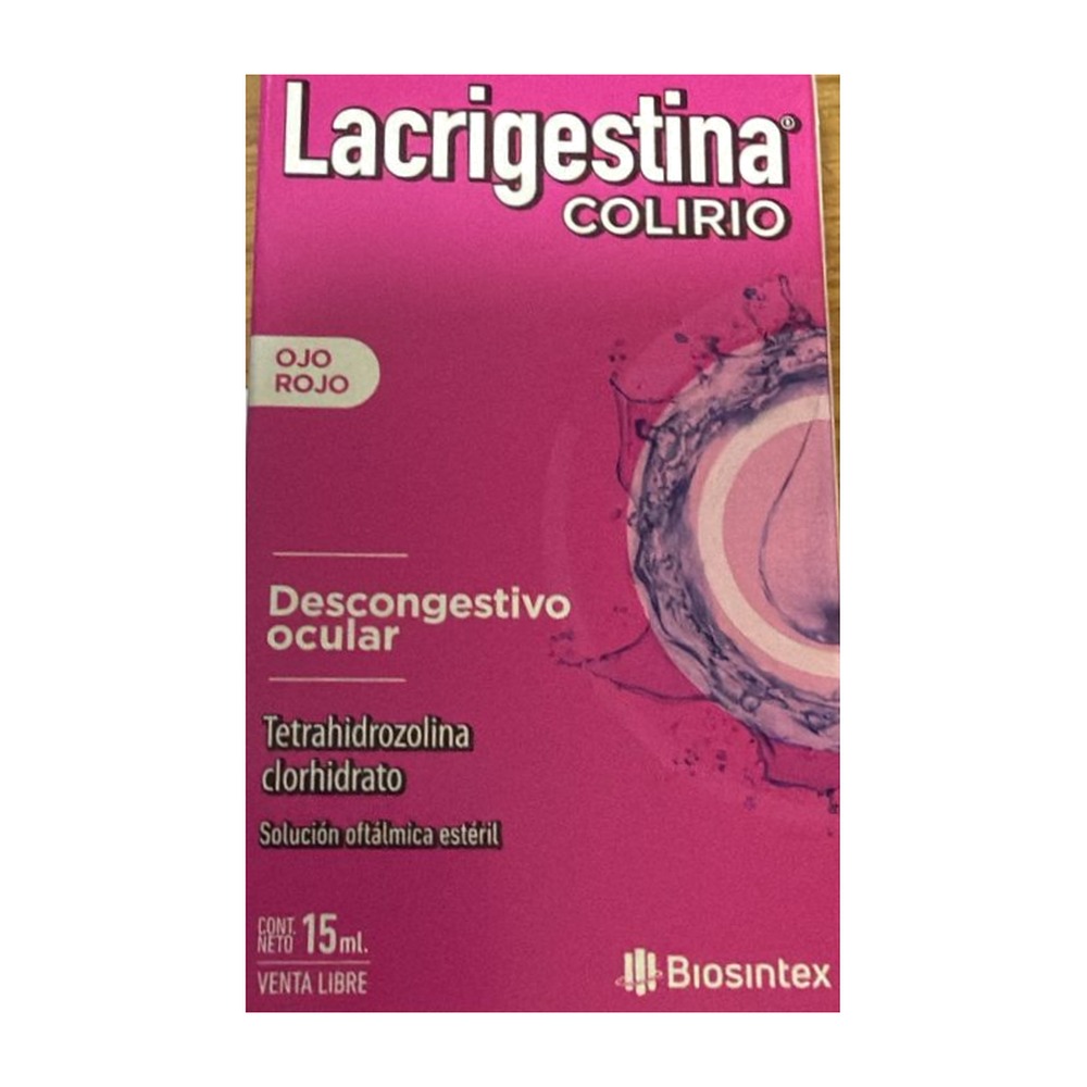 LACRIGESTINA COLIRIO SOLUCION OFTALMICA X 15 ML