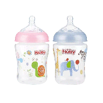 NUBY MAMADERA DE COLORES X180ML 