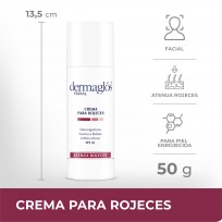 DERMAGLOS FACIAL EMULSION PARA ROJECES X50ML