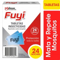FUYI TABLETAS CONTRA MOSQUITOS X24 U.