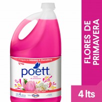 POETT LIMPIADOR LIQUIDO X4L.PRIMAVERA