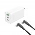 HUNE NOMADE KIT 65W + CABLE TRENZADO BLANCO