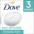 DOVE JABON 3X90 PIEL SENSIBLE 