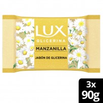 LUX JABON 3X90 GLICERINA MANZANILLA