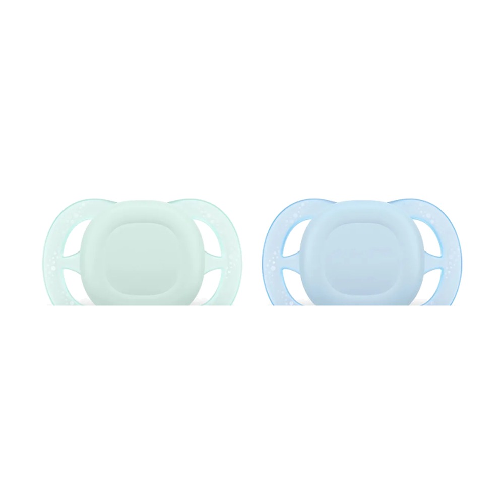 AVENT CHUPETE ULTRA START 0-2M VERDE Y CELESTE X2