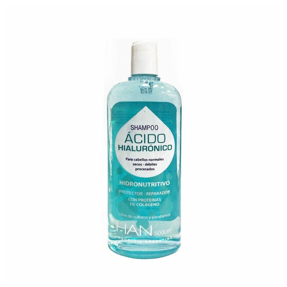 HAN SHAMPOO X500ML. ACIDO HIALURONICO 