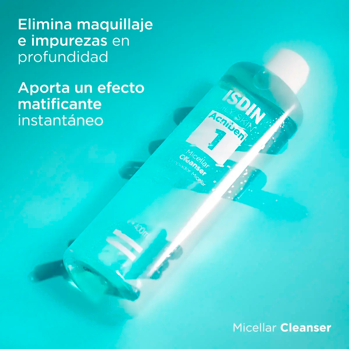 ISDIN ACNIBEN AGUA MICELAR X400 ML.
