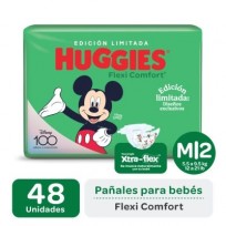 HUGGIES FLEXI COMFORT TALLE M. x48u