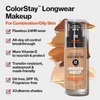 REVLON COLORSTAY MAQUILLAJE LONGWEAR VITAMINA E 220 NATURAL BEIGE