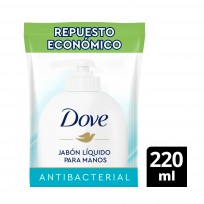 DOVE JABON LIQUIDO DP X220 CUIDA Y PROTEGE ANTIBACTERIAL