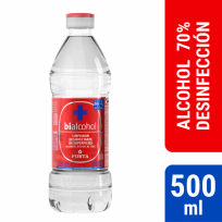BIALCOHOL ALCOHOL DESINFECTANTE AL 70% X500 ML