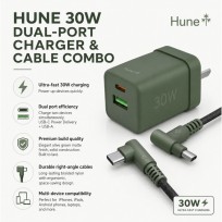 HUNE KIT NOMADE 30W + CABLE TRENZADO DOBLE