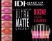 IDI KIT x6 labiales líquidos ultra matTe