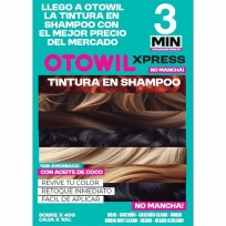 OTOWIL TINTURA EN SHAMPOO SACHET X40 G NEGRO AZABACHE