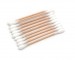 BASICARE HISOPOS DE ALGODON MANGO DE MADERA X300 U