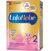 Enfabebe 2 Premium (6 A 12 Meses) 800 Gramos X6 Unidades