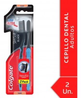 COLGATE CEPILLO SLIM SOFT 2X1BLACK