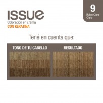 ISSUE KIT ECO KERATINA 9 RUBIO CLARO CLARO