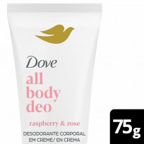 DOVE ALL BODY DEO EN CREMA RASPBERRY & ROSE X75G.