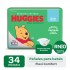 HUGGIES FLEXI COMFORT X34 RECIEN NACIDO