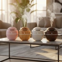 AERO SOFT DIFUSOR BOLA USB MADERA