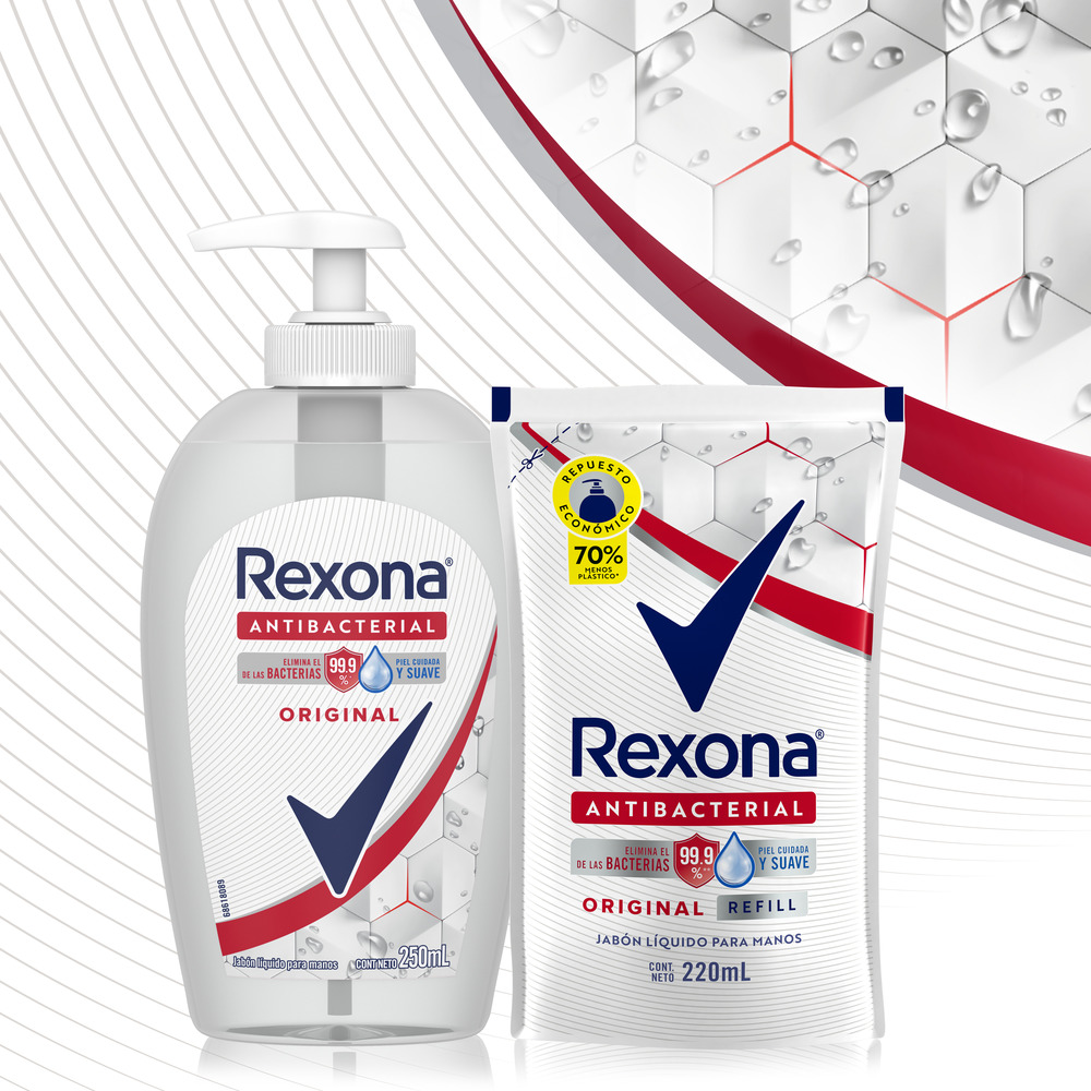REXONA JABON LIQ. DP X220 ANTIBACTERIAL ORIGINAL