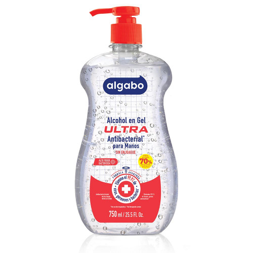 ALGABO ALCOHOL GEL X750 C/VALVULA