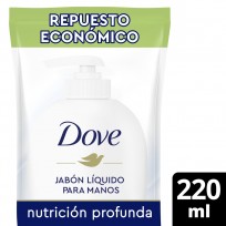 DOVE JABON LIQUIDO DP X220ML NUTRICION PROFUNDA