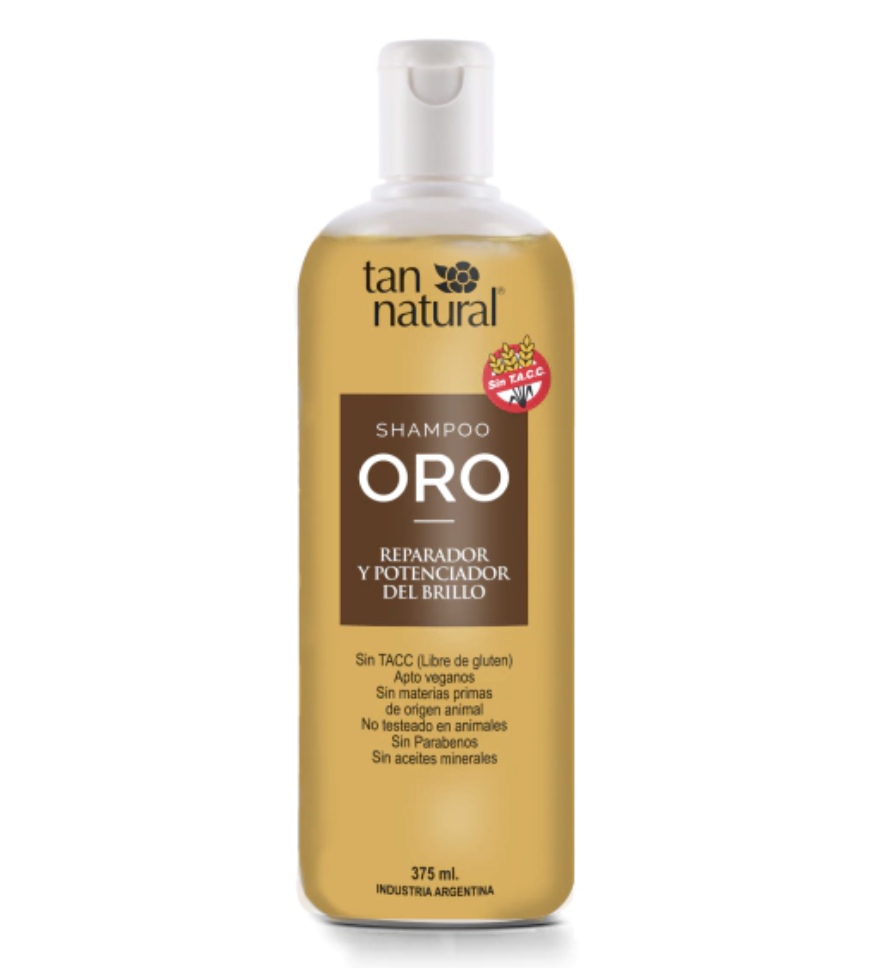 TAN NATURAL SHAMPOO ORO X375 ML 
