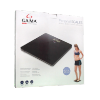GAMA BALANZA DIGITAL VIDRIO NEGRA SCG 430 