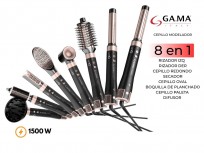 GAMA CEPILLO MODELADOR MULTISTYLER VIBRANCE 8en1