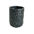 BUNGUIS SET JABONERA+DISPENSER+VASO PORTA CEPILLOS NEGRO